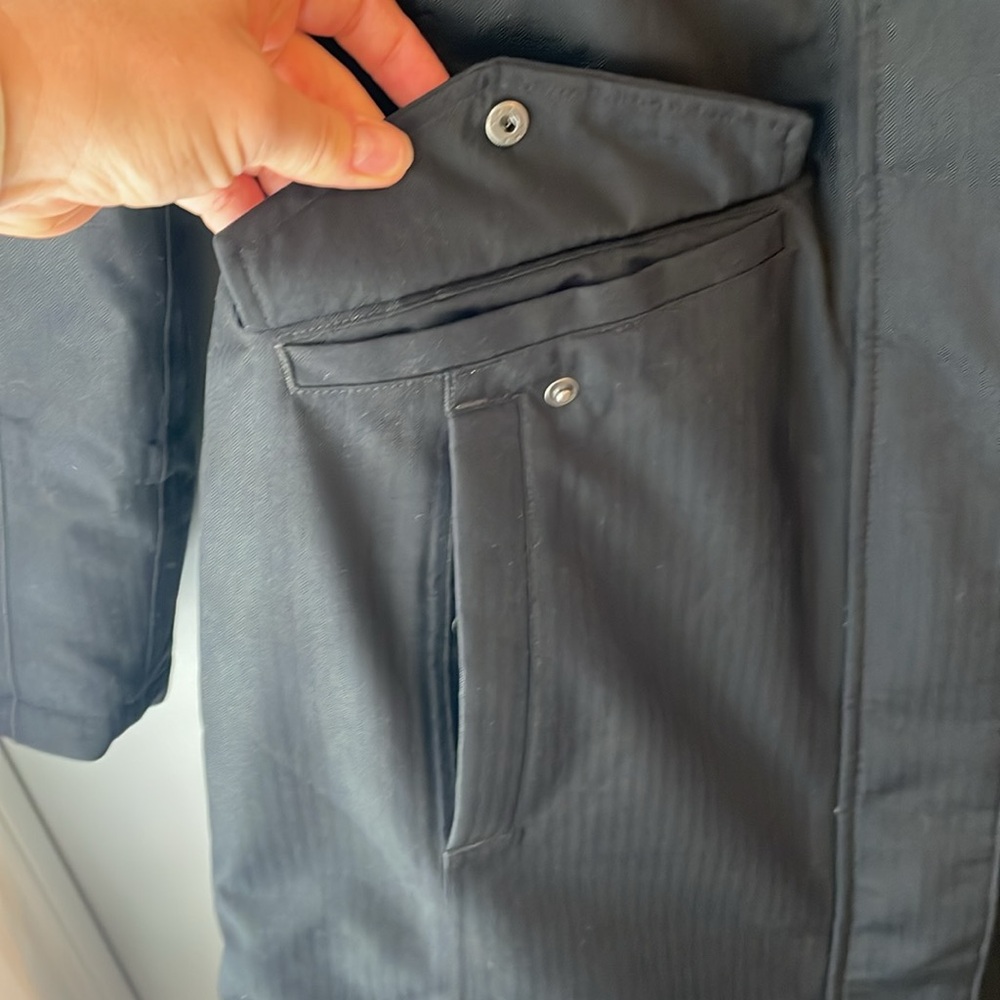 Eddie Bauer Winter Waterproof Black Down Coat - Picture 5 of 11
